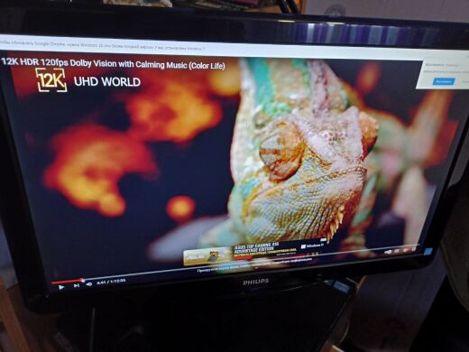 Монітор Б-клас Philips E-Line 247E3LP / 24" (1920x1080) TN / 2x HDMI, 1x VGA