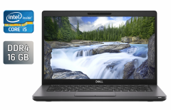 Ультрабук Dell Latitude 5400 / 14" (1920x1080) IPS / Intel Core i5-8265U (4 (8) ядра по 1.6 - 3.9 GHz) / 16 GB DDR4 / 512 GB SSD / Intel UHD Graphics 620 / WebCam / HDMI / Windows 10