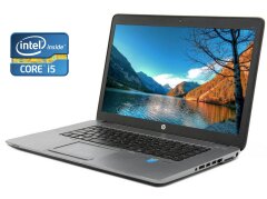 Ноутбук HP EliteBook 850 G2 / 15.6" (1920x1080) IPS / Intel Core i5-5300U (2 (4) ядра по 2.3 - 2.9 GHz) / 8 GB DDR3 / 128 GB SSD / Intel HD Graphics 5500 / WebCam / Win10 Pro / Цена указана с НДС
