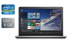 Ноутбук Dell Inspiron 15 5559 / 15.6" (1366x768) TN / Intel Core i5-6200U (2 (4) ядра по 2.3 - 2.8 GHz) / 8 GB DDR3 / 240 GB SSD / Intel HD Graphics 520 / WebCam / Windows 10
