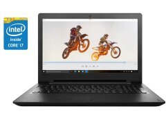 Ноутбук Lenovo IdeaPad 110-15IKB / 15.6" (1366x768) TN / Intel Core i7-7500U (2 (4) ядра по 2.7 - 3.5 GHz) / 8 GB DDR3 / 240 GB SSD / Intel HD Graphics 620 / WebCam / Win 10 Pro