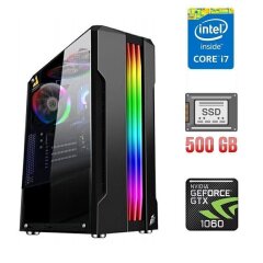 Ігровий ПК Tower / Intel Core i7-4770 (4 (8) ядра по 3.4 - 3.9 GHz) / 16 GB DDR3 / 500 GB SSD / nVidia GeForce GTX 1060, 3 GB GDDR5, 192-bit