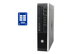Неттоп Б-класс HP Compaq Elite 8300 USFF / Intel Core i3-3220 (2 (4) ядра по 3.3 GHz) / 4 GB DDR3 / 120 GB SSD / Intel HD Graphics 2500 / DVD-RW