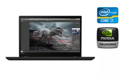 Мобильная рабочая станция Lenovo ThinkPad P15s Gen1 / 15.6" (1920x1080) IPS / Intel Core i7-10510U (4 (8) ядра по 1.8 - 4.9 GHz) / 16 GB DDR4 / 480 GB SSD / nVidia Quadro P520, 2 GB GDDR5, 64-bit / WebCam / TouchID / Windows 10