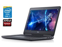 Игровой ноутбук Dell Precision 7510 / 15.6" (1920x1080) IPS / Intel Core i7-6920HQ (4 (8) ядра по 2.9 - 3.8 GHz) / 32 GB DDR4 / 1000 GB SSD / AMD Radeon R9 M375X, 2 GB GDDR5, 128-bit / WebCam / Win 10 Pro