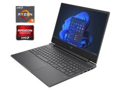 Игровой ноутбук Б-класс HP Victus Gaming 15-fb0003nr / 15.6" (1920x1080) IPS / AMD Ryzen 5 5600H (6 (12) ядра по 3.3 - 4.2 GHz) / 16 GB DDR4 / 512 GB SSD NVMe / AMD Radeon RX 6500M, 4 GB GDDR6, 64-bit / WebCam