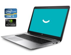 Игровой ноутбук HP ProBook 470 G4 / 17.3" (1600x900) TN / Intel Core i5-7200U (2 (4) ядра по 2.5 - 3.1 GHz) / 8 GB DDR4 / 128 GB SSD + 1000 GB HDD / nVidia GeForce 930MX, 2 GB DDR3, 64-bit / WebCam / DVD-ROM / Win 10 Pro