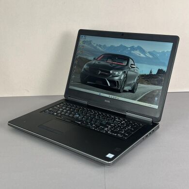 Мобильная рабочая станция Dell Precision 7720 / 17.3" (1920x1080) IPS / Intel xeon e3-1545m v5 (4 (8) ядра по 2.9 - 3.8 GHz) / 16 GB DDR4 / 1000 GB SSD / nVidia Quadro P5000, 16 GB GDDR5, 256-bit / WebCam