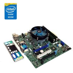 Комплект: Материнская плата Dell Optiplex 7010 MT / Intel Xeon E3-1230 v2 (4 (8) ядера по 3.3 - 3.7 GHz) (аналог i7-3770) / 16 GB DDR3 + Кулер Vinga Q4