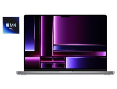 Ультрабук Б-класс Apple MacBook Pro 16 A3403 (2024) / 16.2" (3456x2234) IPS / Apple M4 Pro (14 ядер по 2.6 - 4.5 GHz) / 24 GB DDR5 / 500 GB SSD / Apple M4 Pro Graphics / WebCam / MacOS