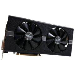 Дискретная видеокарта Sapphire Radeon RX 580 Nitro+, 8 GB GDDR5, 256-bit / 1x DVI, 2x HDMI, 2x DisplayPort / (11265-01-20G)