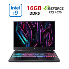 Игровой ноутбук Acer Predator Helios Neo 16 PHN16-71-9457 / 16" (1920x1080) IPS / Intel Core i9-13900HX (24 (32) ядра по 2.2 - 5.4 GHz) / 16 GB DDR5 / 240 GB SSD / nVidia GeForce RTX 4070, 8 GB GDDR6, 128-bit / WebCam