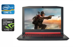 Игровой ноутбук Б-класс Acer Nitro 5 AN515-51 / 15.6" (1920x1080) IPS / Intel Core i5-7300HQ (4 ядра по 2.5 - 3.5 GHz) / 16 GB DDR4 / 512 GB SSD / nVidia GeForce GTX 1050 Ti, 4 GB GDDR5, 128-bit / WebCam / HDMI