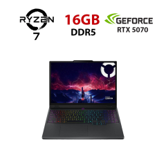 Игровой ноутбук Lenovo Legion 5 15AKP10 / 15.1" (1920x1080) IPS / AMD Ryzen AI 7 350 (8 (16) ядер по 2.0 - 5.0 GHz) / 16 GB DDR5 / 960 GB SSD / nVidia GeForce RTX 5070, 8 GB GDDR7, 128-bit / WebCam