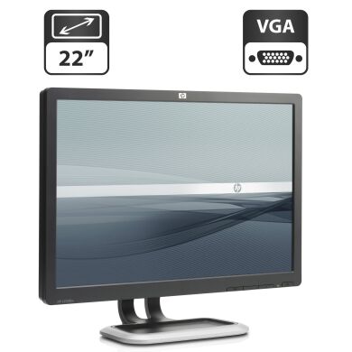 Монитор HP L2208w / 22" (1680x1050) TN / VGA + Кабель питания Монитор HP L2208w / 22" (1680x1050) TN / VGA + Кабель питания