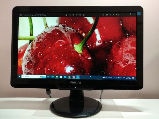 Монитор Philips 192E2 / 18.5" (1366x768) TN / VGA, DVI / VESA 100x100
