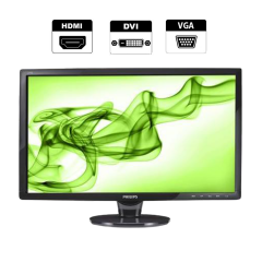 Монитор Philips 244E1SB / 24" (1920x1080) TN / HDMI, DVI, VGA