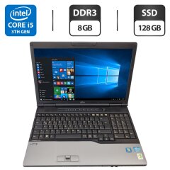 Ноутбук Fujitsu LifeBook E782 / 15.6" (1600x900) TN / Intel Core i5-3230M (2 (4) ядра по 2.6 - 3.2 GHz) / 8 GB DDR3 / 128 GB SSD / Intel HD Graphics 4000