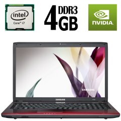 SAMSUNG R780 / 17.3' / Intel Core i7-620M ( 2(4) ядра по 2.66GHz) / 4 GB DDR3 / 500 GB HDD / nVidia GeForce GT 330M 1GB / web-camera