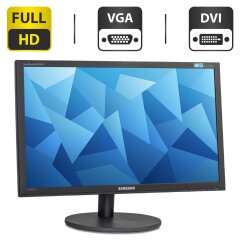 Монитор Б-класс Samsung BX2440 / 24" (1920x1080) TN / VGA, DVI / VESA 75x75 + Кабели подключения