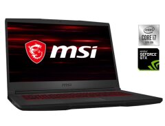 Игровой ноутбук MSI GF65 Thin 10SDR / 15.6" (1920x1080) IPS / Intel Core i7-10750H (6 (12) ядер по 2.6 - 5.0 GHz) / 16 GB DDR4 / 512 GB SSD / nVidia GeForce GTX 1660 Ti, 6 GB GDDR6, 192-bit / WebCam