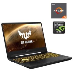 Ігровий ноутбук Asus TUF FX505DU-BQ151T / 15.6" (1920x1080) IPS / AMD Ryzen 5 3550H (4 (8) ядра по 2.1 - 3.7 GHz) / 16 GB DDR4 / 480 GB SSD / nVidia GeForce GTX 1660 Ti, 6 GB GDDR6, 192-bit / WebCam