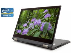 Ноутбук-трансформер Б-класс Lenovo ThinkPad Yoga 370 / 13.3" (1920x1080) IPS Touch / Intel Core i5-7300U (2 (4) ядра по 2.6 - 3.5 GHz) / 8 GB DDR4 / 240 GB SSD / Intel HD Graphics 620 / WebCam