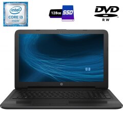 Ноутбук HP 250 G5 / 15.6" (1366x768) TN / Intel Core i3-6006U (2 (4) ядра по 2.0 GHz) / 4 GB DDR4 / 128 GB SSD / Intel HD Graphics 520 / WebCam / DVD-RW / HDMI