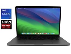 Ігровий ультрабук Б-клас Apple MacBook Pro A1990 2018 / 15.4" (2880x1800) IPS / Intel Core i9-9880H (8 (16) ядер по 2.3 - 4.8 GHz) / 16 GB DDR4 / 512 GB SSD / AMD Radeon Pro 560X, 4 GB GDDR5, 128-bit / WebCam / MacOS