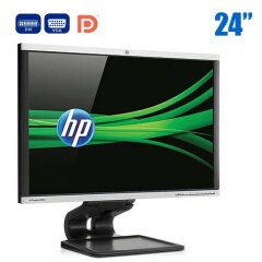 Монитор Б-класс HP Compaq LA2405x / 24" (1920x1200) TN / DVI, DisplayPort, VGA, USB 2.0 / VESA 100x100