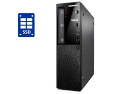 ПК Lenovo ThinkCentre E73 SFF / Intel Core i3-4130 (2 (4) ядра по 3.4 GHz) / 8 GB DDR3 / 480 GB SSD / Intel HD Graphics 4400 / DVD-RW / Win 10 Pro