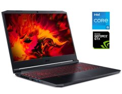 Игровой ноутбук Б-класс Acer Nitro 5 AN515-57 / 15.6" (1920x1080) IPS / Intel Core i5-11400H (6 (12) ядра по 2.2 - 4.5&nbsp;GHz) / 8 GB DDR4 / 512 GB SSD / nVidia GeForce GTX 1650, 4 GB GDDR6, 128-bit / WebCam