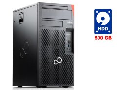 ПК Fujitsu Esprimo P957 E85+ Tower / Intel Core i3-6100 (2 (4) ядра по 3.7 GHz) / 4 GB DDR3 / 500 GB HDD / Intel HD Graphics 530 / 280W