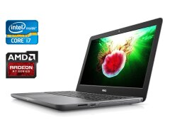 Ноутбук Б-класс Dell Inspiron 5567 / 15.6" (1920x1080) IPS Touch / Intel Core i7-7500U (2 (4) ядра по 2.7 - 3.5 GHz) / 16 GB DDR4 / 256 GB SSD / AMD Radeon R7 M445, 4 GB GDDR5, 64-bit / WebCam