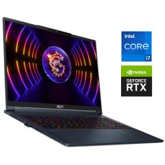 Игровой ноутбук MSI Stealth 16 Studio A13VG / 16" (1920x1200) IPS / Intel Core i7-13620H (10 (16) ядер по 3.6 - 4.9 GHz) / 16 GB DDR5 / 512 GB SSD NVMe / nVidia GeForce RTX 4070, 8 GB GDDR6, 128-bit / WebCam