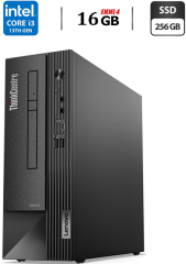 Комп'ютер Lenovo ThinkCentre Neo 50s Gen 4 SFF / Intel Core i3-13100 (4 (8) ядра по 3.4 - 4.5 GHz) / 16 GB DDR4/ 256 GB SSD M.2 / Intel UHD Graphics 730 / HDMI / VGA / DisplayPort / 260W