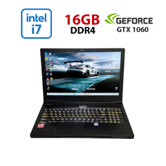 Ігровий ноутбук Б-клас MSI GS63 Stealth 8RE / 15.6" (1920x1080) IPS / Intel Core i7-8750H (6 (12) ядер по 2.2 - 4.1 GHz) / 16 GB DDR4 / 512 GB SSD / nVidia GeForce GTX 1060, 6 GB GDDR5, 192-bit / WebCam / Win 11 Pro
