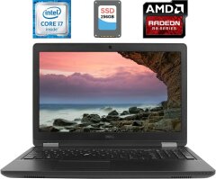 Игровой ноутбук Dell Precision 3510 / 15.6" (1920x1080) IPS / Intel Core i7-6820HQ (4 (8) ядра по 2.7 - 3.6 GHz) / 8 GB DDR4 / 256 GB SSD / AMD Radeon R9 M360, 2 GB GDDR5, 128-bit / WebCam 