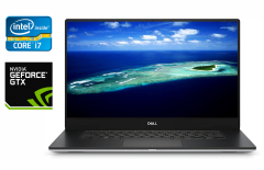 Игровой ноутбук Dell XPS 15 7590 / 15.6" (3840x2160) IPS / Intel Core i7-9750H (6 (12) ядер по 2.6 - 4.5 GHz) / 32 GB DDR4 / 500 GB SSD / nVidia GeForce GTX 1650, 4 GB GDDR6, 128-bit / WebCam / Windows 10