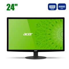 Монитор Б-класс Acer S240HL bd / 24" (1920x1080) TN / VGA, DVI 