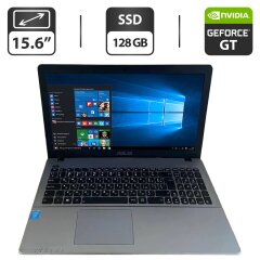 Ноутбук Asus R510L / 15.6" (1366x768) TN / Intel Core i7-4500U (2 (4) ядра по 1.8 - 3.0 GHz) / 12 GB DDR3 / 128 GB SSD / nVidia GeForce GT 740M, 2 GB GDDR3, 64-bit / WebCam / VGA