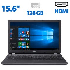 Ноутбук Б-класс Acer Aspire ES1-571-C3YL / 15.6" (1366x768) TN / Intel Celeron 2957U (2 ядра по 1.4 GHz) / 4 GB DDR3 / 128 GB SSD / Intel HD Graphics / WebCam / HDMI