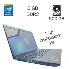 Ноутбук Lenovo G780 / 17.3" (1600x900) TN / Intel Pentium B960 (2 ядра по 2.2 GHz) / 6 GB DDR2 / 500 GB HDD / Intel HD Graphics / WebCam