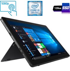 Планшет Dell Latitude 5290 2-in-1 / 12.3" (1920x1080) IPS Touch / Intel Core i3-8130U (2 (4) ядра по 2.2 - 3.4 GHz) / 4 GB DDR3 / 128 GB SSD / Intel UHD Graphics 620 / USB 3.1 / Windows 10 лицензия