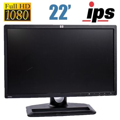 Монитор Б-класс HP ZR22w / 21.5" (1920x1080) S-IPS / DVI, VGA, DisplayPort, USB