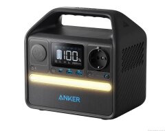 Портативная зарядная станция Anker 521 / 200W / 230V + Type-C + USB 3.0 