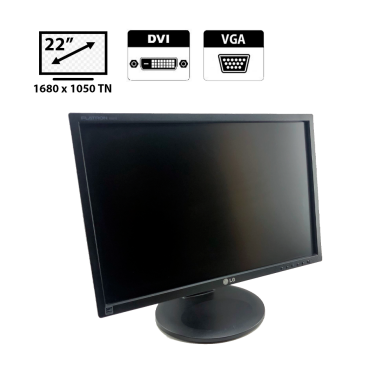 Монітор LG E2210 / 22" (1680x1080) TN / VGA, DVI, Audio