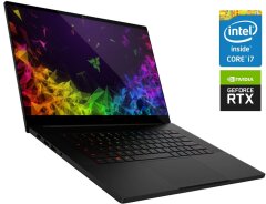 Игровой ноутбук Razer Blade 15 RZ09-02887N91 / 15.6" (1920x1080) IPS / Intel Core i7-8750H (6 (12) ядер по 2.2 - 4.1 GHz) / 32 GB DDR4 / 960 GB SSD / nVidia GeForce RTX 2070 Max-Q, 8 GB GDDR6, 256-bit / WebCam