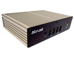 Неттоп Atrust t20 USFF / Intel Atom x5-E3940 (4 ядра по 1.6 - 1.8 GHz) / 4 GB DDR3 / 128 GB SSD / Intel HD Graphics 500