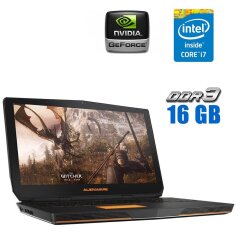 Игровой ноутбук Dell Alienware 17 R2 / 17.3" (1920x1080) TN / Intel Core i7-4710HQ (4 (8) ядра по 2.5 - 3.5 GHz) / 8 GB DDR3 / 240 GB SSD / nVidia GeForce GTX 980M, 4 GB GDDR5, 256-bit / WebCam